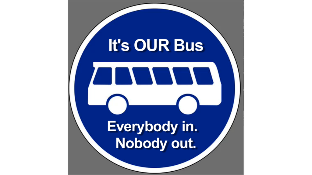 Its Our bus LOGO